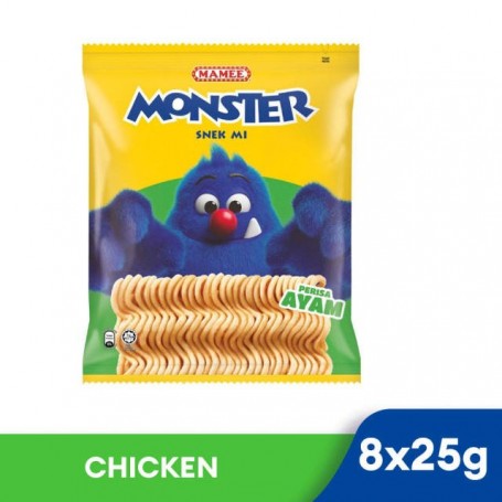 Mamee Mns F/Pack 10X 8X25G (Chick)