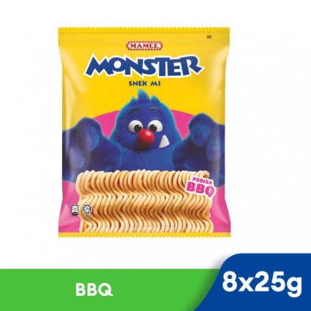 Mamee Mns F/Pack 10X8X25G (Bbq)